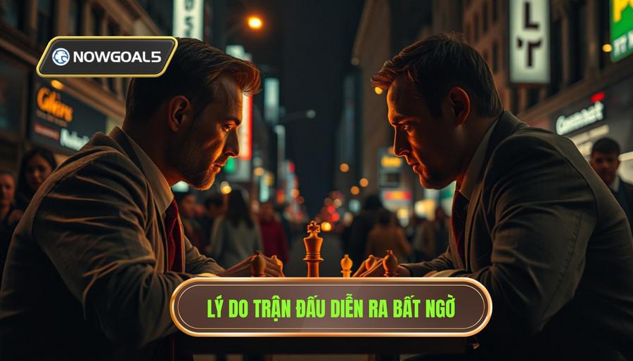 Tại sao trận đấu lại xuất hiện bất ngờ?